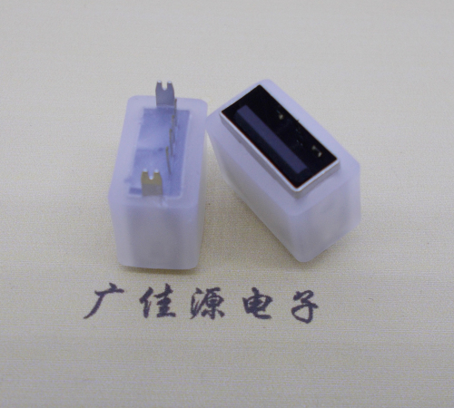 宁夏USB连接器接口 10.5MM防水立插母座 鱼叉脚