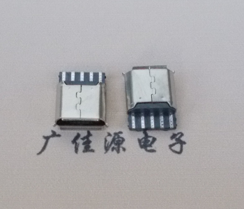 宁夏Micro USB5p母座焊线 前五后五焊接有后背