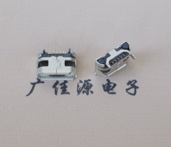 宁夏Micro USB接口 usb母座 定义牛角7.2x4.8mm规格尺寸