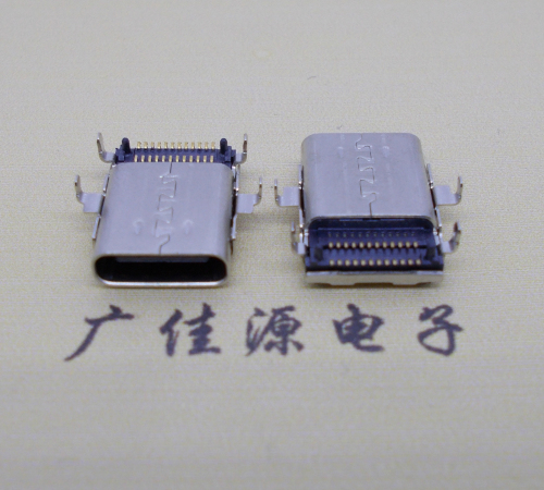 宁夏沉板usb 3.1 type-c24p母座双排贴板L=12.8mm