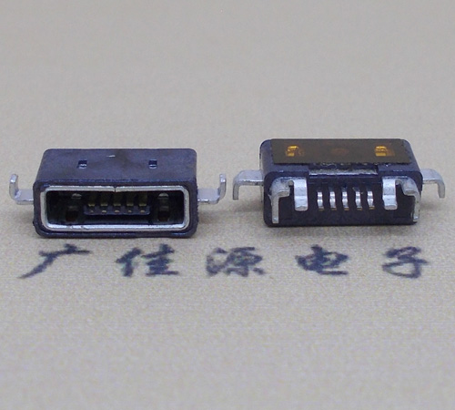 宁夏MICRO USB防水AB型口母头3D图纸封装