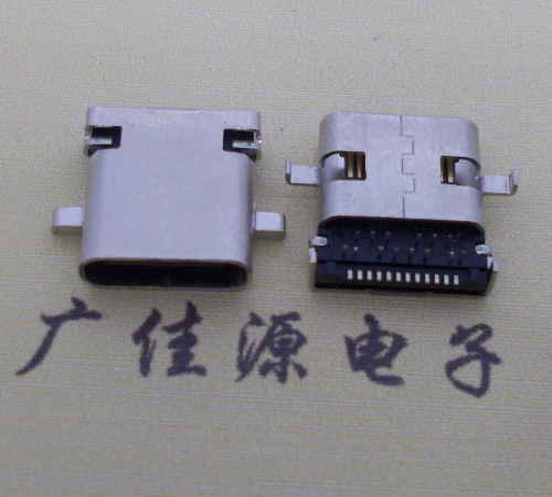 卧式type-c24p母座沉板1.1mm