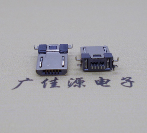 宁夏Micro usb焊板式公头贴片SMT款无弹超薄