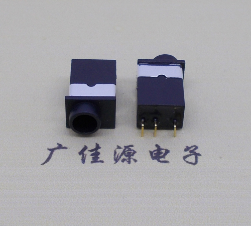 宁夏PJ-2030防水耳机插座 铜材质铜针2.5/3.5音频插口